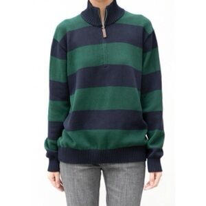 Aleah Cotton Stipe Sweater